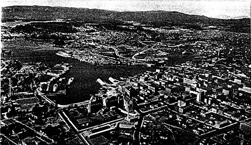 Unknown city from the air