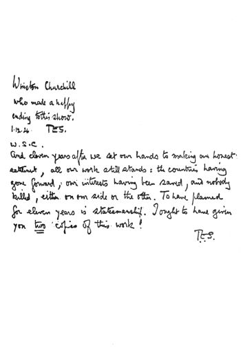 handwritten letter