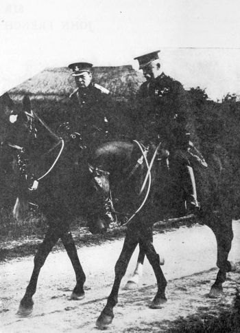 2 military officers on horseback