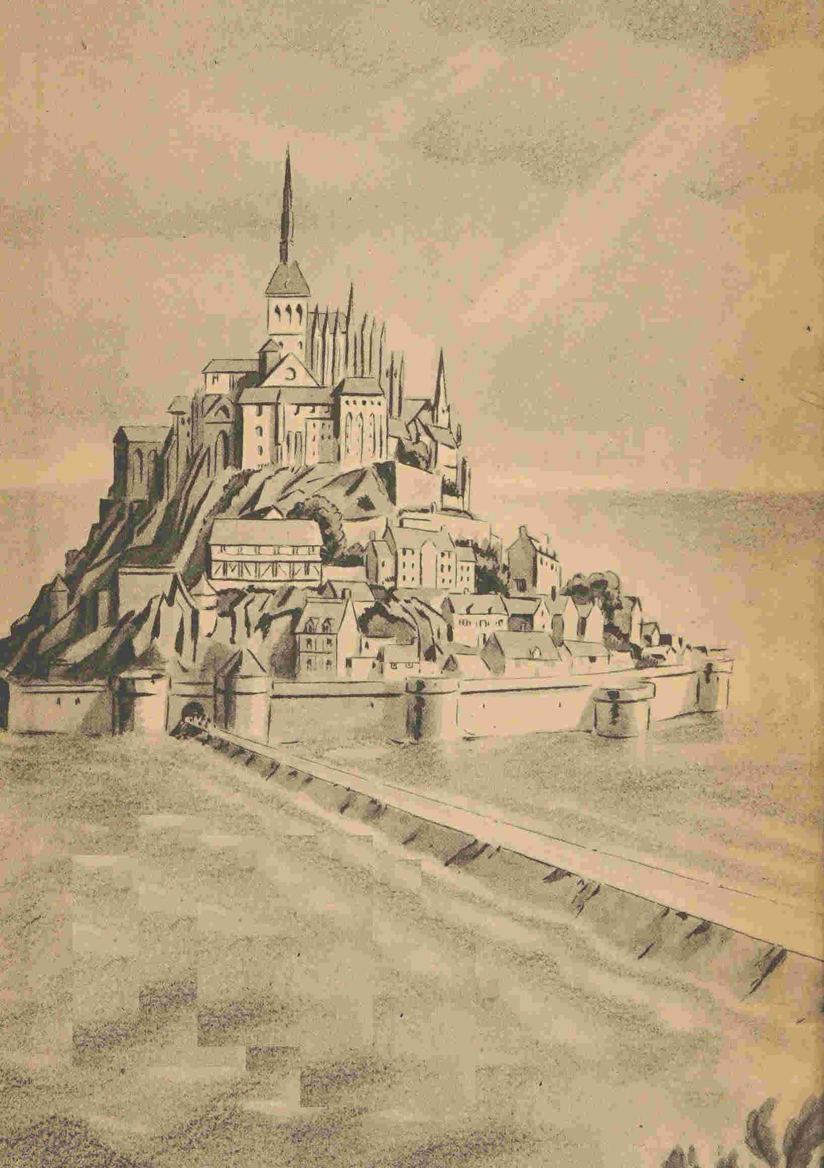 Castle on an island