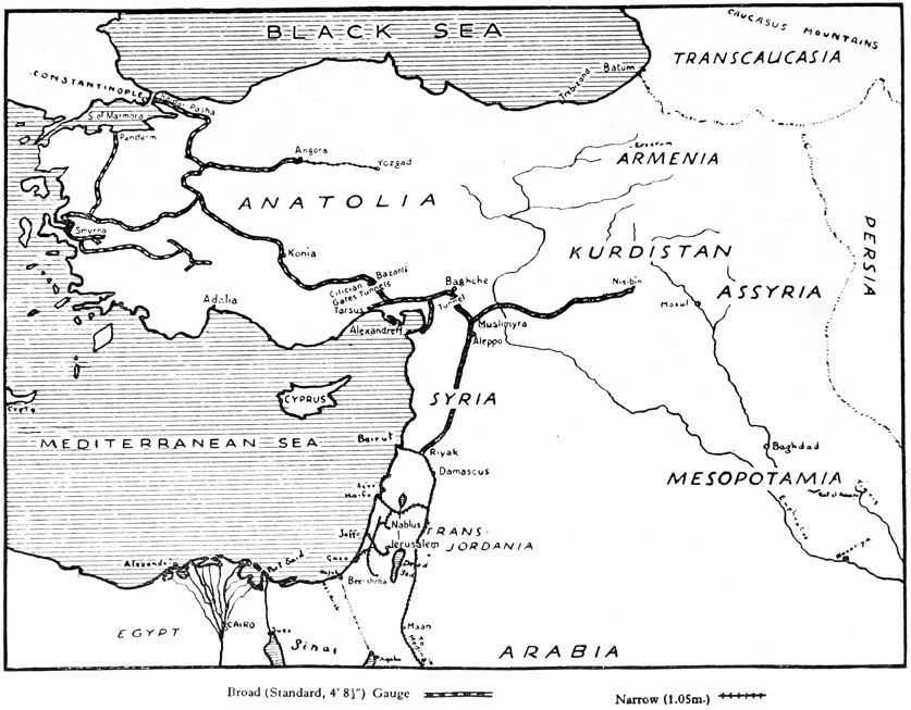 map of the Middle East