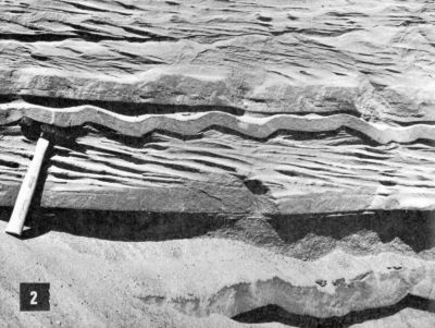 ripples stand out in layers