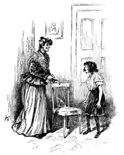 Betty is offered chair by a woman