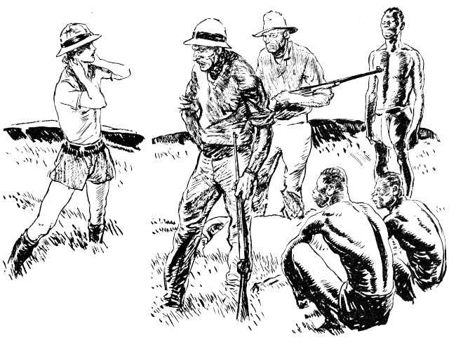 'We aint goin' back to your camp,' said Spike.