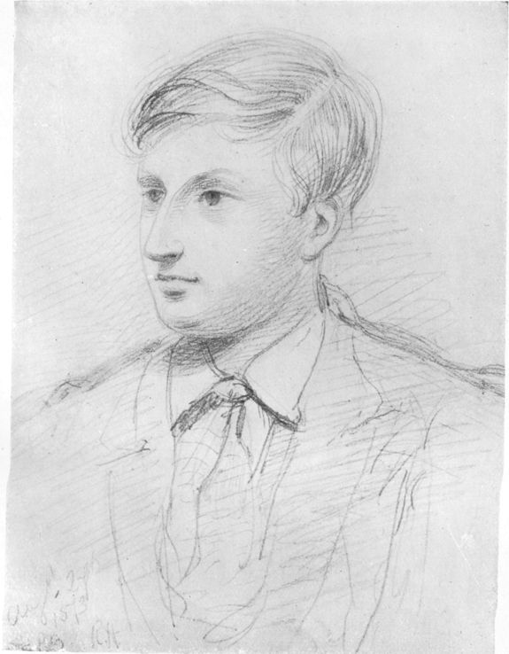 pencil sketch of a boy