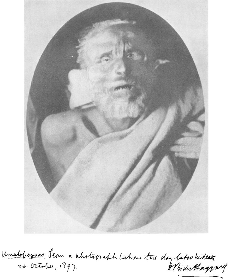 photo of dying man