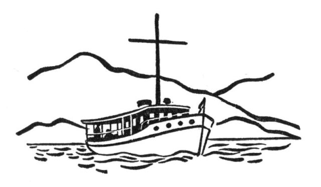 drawing of a sailboat