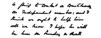 cursive illegible handwriting